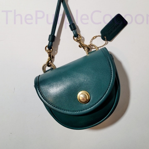 Coach Handbags - SOLD!!! Mint- Jade, Vintage Unisex Coach Mini Belt Bag #9826